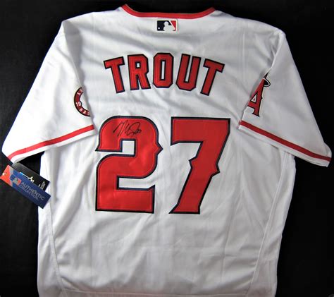 Mike Trout Autographed Jersey - Memorabilia Center