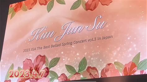 Xia The Best Ballad Spring Concert Vol In Japan Youtube