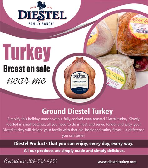 where to buy a fresh turkey near me - SMOKED TURKEY BREAST