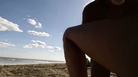 Blonde Slut Sucks Old Guys Dick On The Beach In Florida