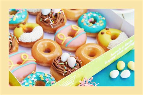 Krispy Kreme Hatches 4 New Pastel Colored Mini Doughnuts In Time For Easter