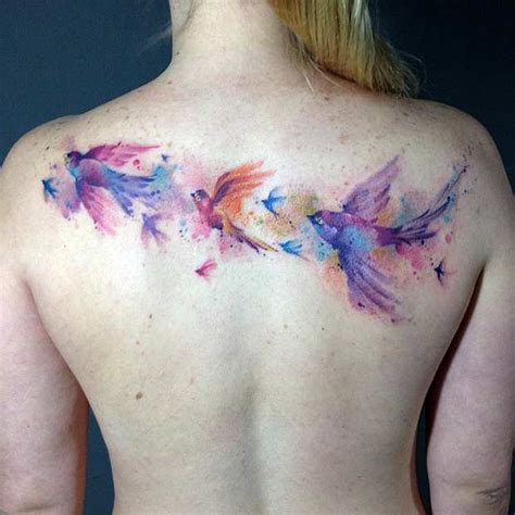 55 Insanely Beautiful Watercolor Tattoos For Women