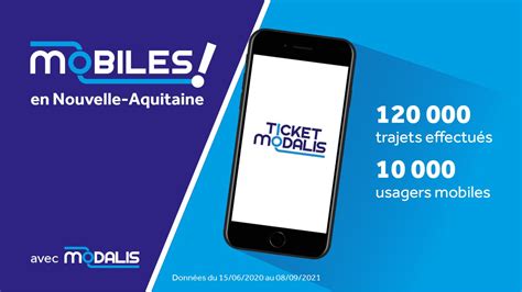 Mobiles Avec Modalis et ses services Nouvelle Aquitaine Mobilités