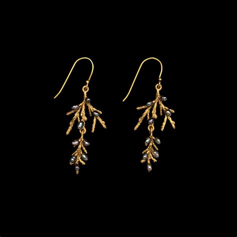 Juniper Dainty Wire Drop Earrings Michael Michaud Design Wholesale Shop