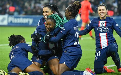 Psg Féminin Direction Les Quarts De Ligue Des Champions Après Un Beau