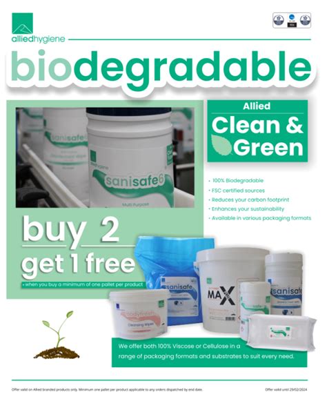 Biodegradable Wet Wipes – Allied Hygiene