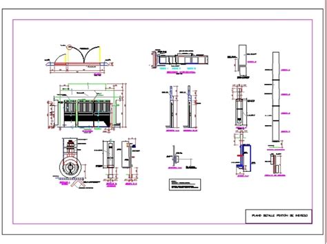 Bloques Cad De Portones Descarga Gratis