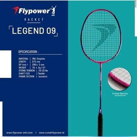 Jual Raket Badminton Bulutangkis Flypower Legend Di Lapak Ninja