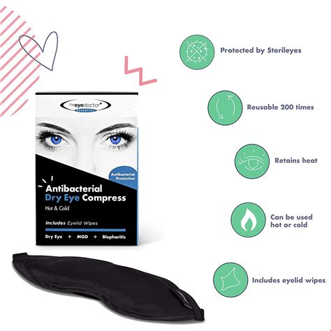 The Eye Doctor Essential Treatment Bundle Reusable Hot Cold Eye