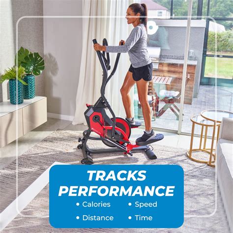 Echelon Sport Elliptical Trainer - 8 Levels of Magnetic Resistance, 30