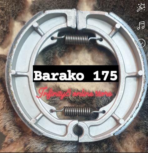 Brake Shoe Front And Rear Kawasaki Barako I Ii Model Lazada Ph