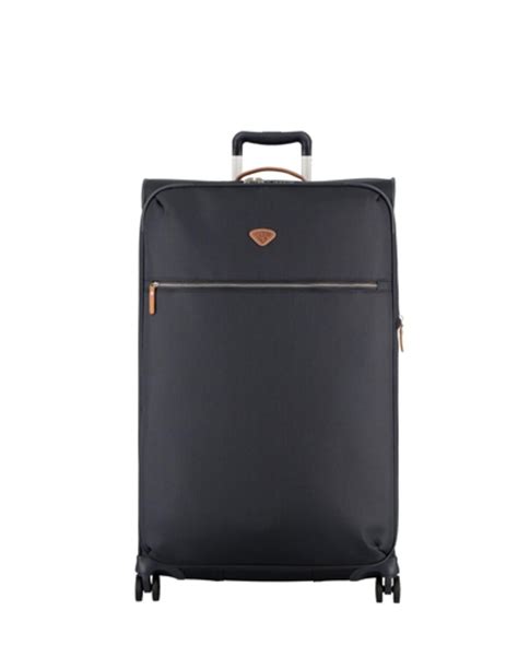 Valise Souple Extensible Grande 4 Roues Jump Marine Pallas Cuir