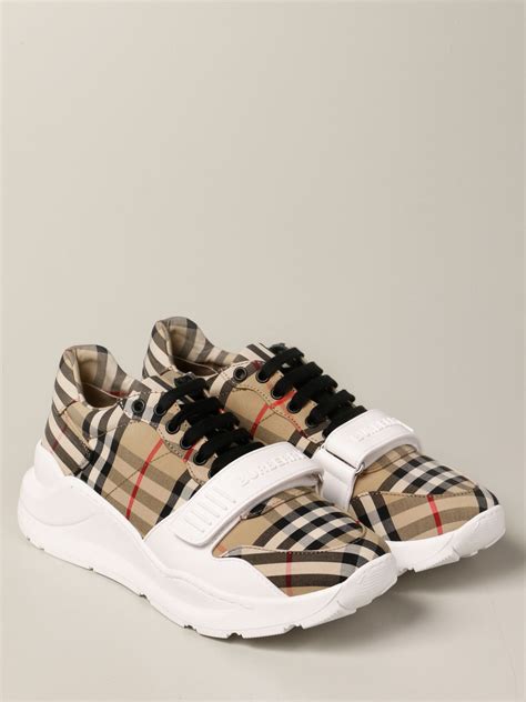 Burberry Zapatillas Hombre Beige Zapatillas Burberry 8020282 Gigliocom