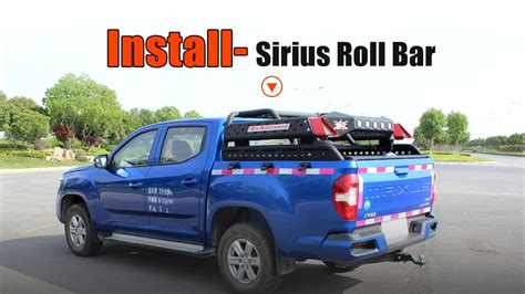 How To Install Sirius Roll Bar Ranger Hilux 2012 YouTube