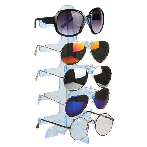 5 Layers Glasses Eyeglasses Sunglasses Show Stand Holder Frame Display Rack Ebay