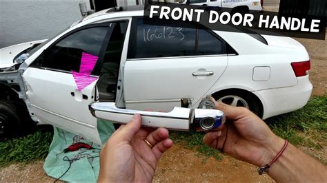 How To Remove Front Door Handle On Hyundai Sonata Door Handle