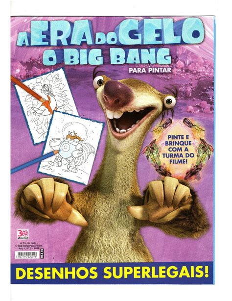 Kit Revistas Infantil A Era Do Gelo O Big Bang R Em