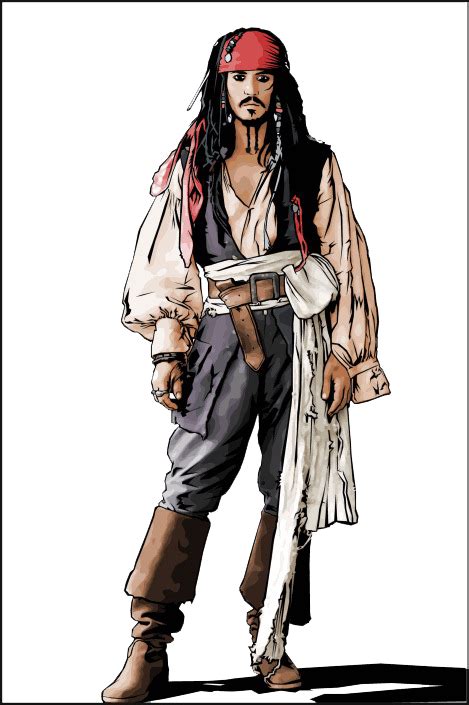 Captain Jack Sparrow PNG Transparent Images