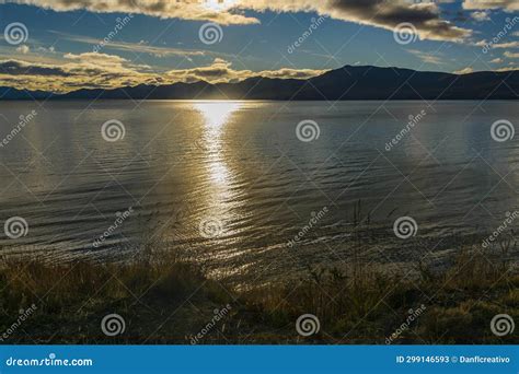 Fagnano Lake Tierra Del Fuego Argentina Stock Image Image Of Lago