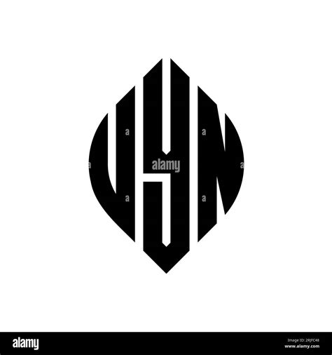UYN circle letter logo design with circle and ellipse shape. UYN ...