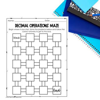 Decimal Operations Activities For Gifted Students Aig Enrichment