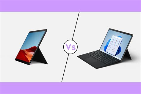 Surface Pro 8 Vs Surface Pro X Whats The Best Premium Tablet