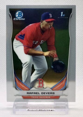 2014 Bowman Chrome Draft Top Prospects Rafael Devers CTP 37 Red Sox