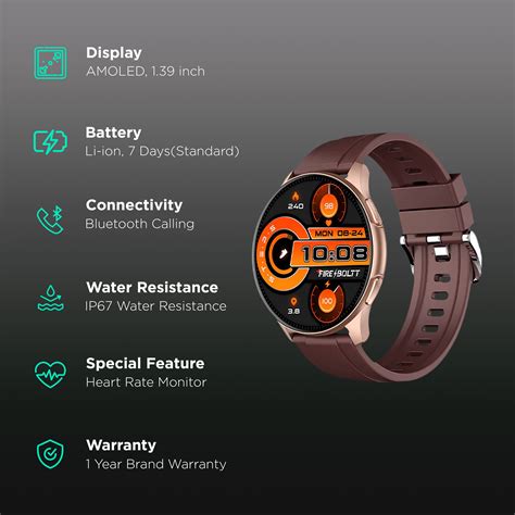 Buy Fire Boltt Invincible Bsw Smartwatch With Bluetooth Calling