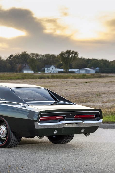 640x960 1969 Ringbrothers Dodge Charger Defector Rear View Iphone 4