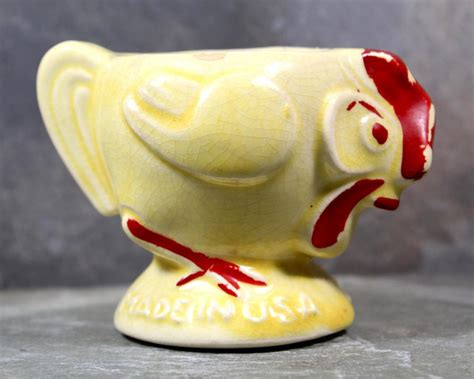 Vintage Fanny Farmer Candy Cup Hen Egg Cup Bixley Brookline Ma