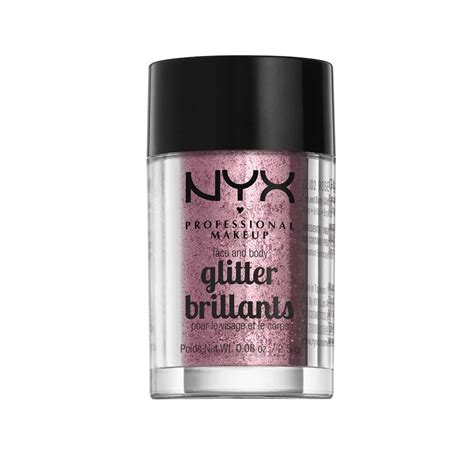 Amazon.com : NYX PROFESSIONAL MAKEUP Face & Body Glitter, Rose : Beauty ...