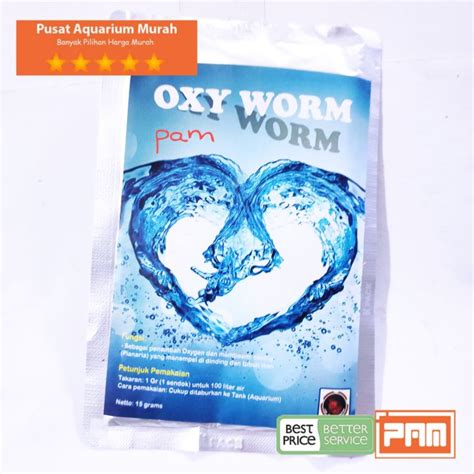 Pusat Aquarium Obat Oxy Worm Pembasmi Cacing Planaria Oxyworm Oksigen