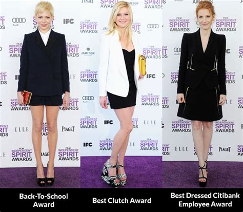 Fashion Critics’ 2012 Independent Spirit Awards Round Up - Red Carpet ...