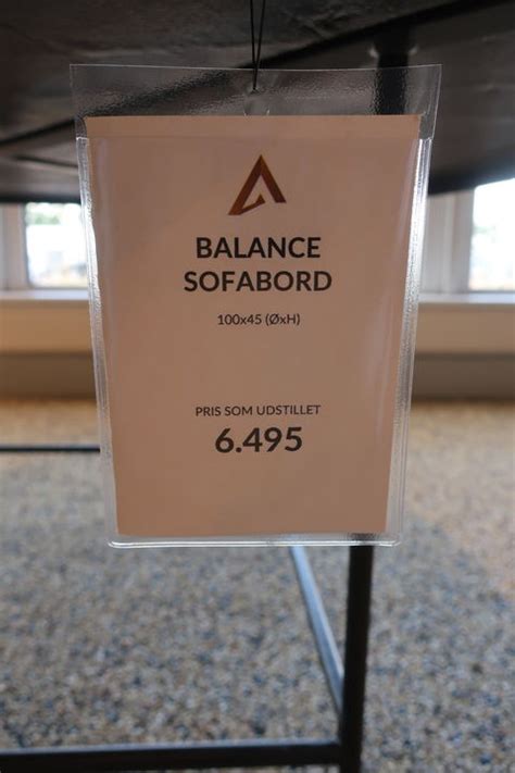 Sofabord Balance Auktionshuset Dab A S