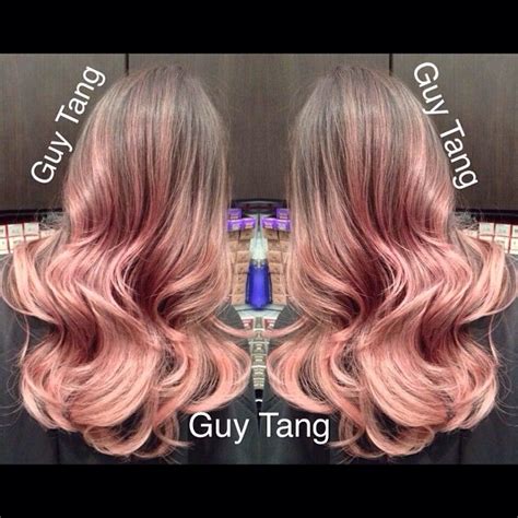 Rose Gold Ombre By Guy Tang Celebrity Hair Stylist Gorgeous Hair