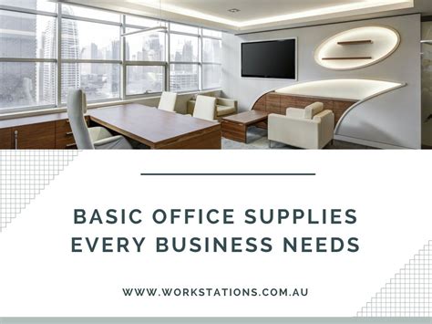 PPT - Basic Office Supplies Every Business Needs PowerPoint