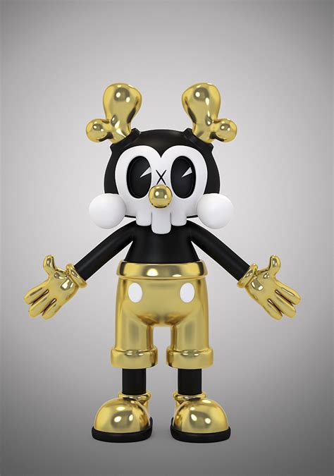 Kranyus Vinyl Toy Design And Visualisation On Behance Vinyl Art Toys