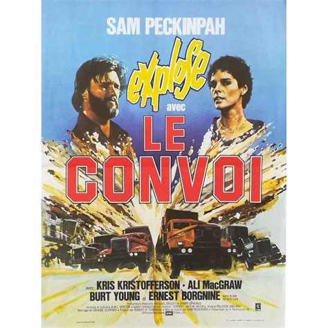 CONVOY Movie Poster 15x21 in.