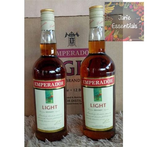 EMPERADOR Light Premium Brandy Liquor 1 LITER Lazada PH