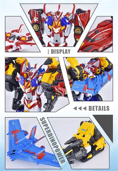 Bandai 6 in 1 1/48 Scale Tobot Master V Galaxy Detectives Transforming