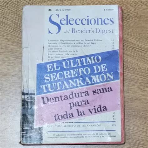 Revista Selecciones Del Reader S Digest Abril 1979 N 99