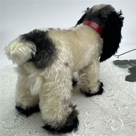 送料無料★シュタイフ★cockie Cocker Spaniel 19cm オールids完品★コッカースパニエルのコッキー犬ドッグ★