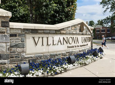 Villanova University campus, Villanova, Pennsylvania, USA Stock Photo ...