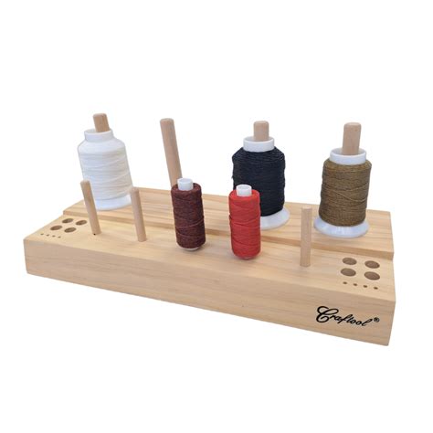 Wooden Thread Spool Rack - Artisan Supplies