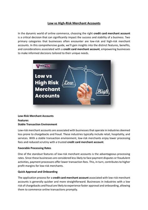 PPT Low Vs High Risk Merchant Account PowerPoint Presentation Free