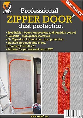 Breathable Professional Zipper Door Dust Protection Wall Zip Barrier