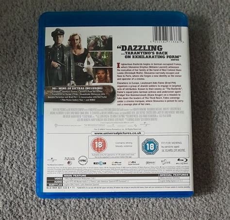 Inglourious Basterds Blu Ray 2009 Blu Ray Dir Quentin Tarantino EBay