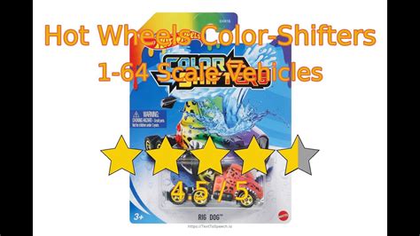 Let S Review Hot Wheels Color Shifters 1 64 Scale Vehicles YouTube