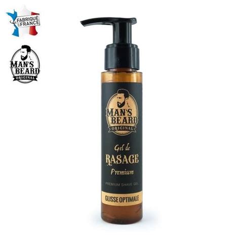 Man s Beard Fabrication Française Gel de Rasage Barbe De Précision