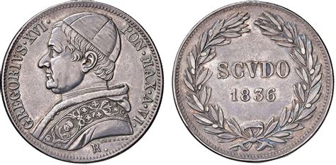 NumisBids Nomisma Spa E Auction 28 Lot 589 Gregorio XVI 1831 1846